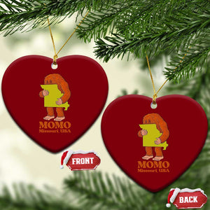 Missouri Cryptid Local Legend Ceramic Ornament Momo The Monster Lover Graphic TS12 Print Your Wear