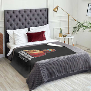 Funny Religious Jesus Throw Blanket Wait Im Goated TS12 Print Your Wear