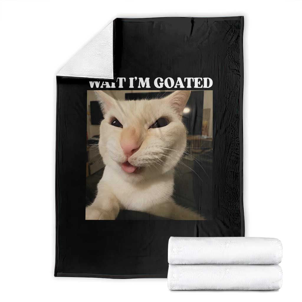 Funny Cat Meme Lover Throw Blanket TS12 Black Print Your Wear