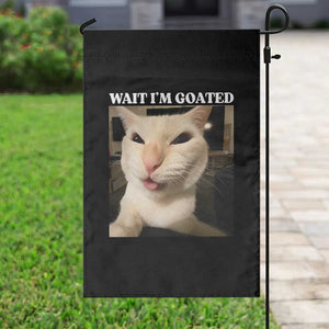 Funny Cat Meme Lover Garden Flag TS12 Print Your Wear