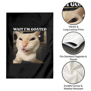 Funny Cat Meme Lover Garden Flag TS12 Print Your Wear