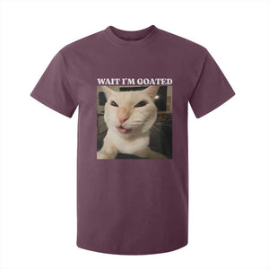Funny Cat Meme Lover T Shirt For Kid TS12 Maroon Print Your Wear