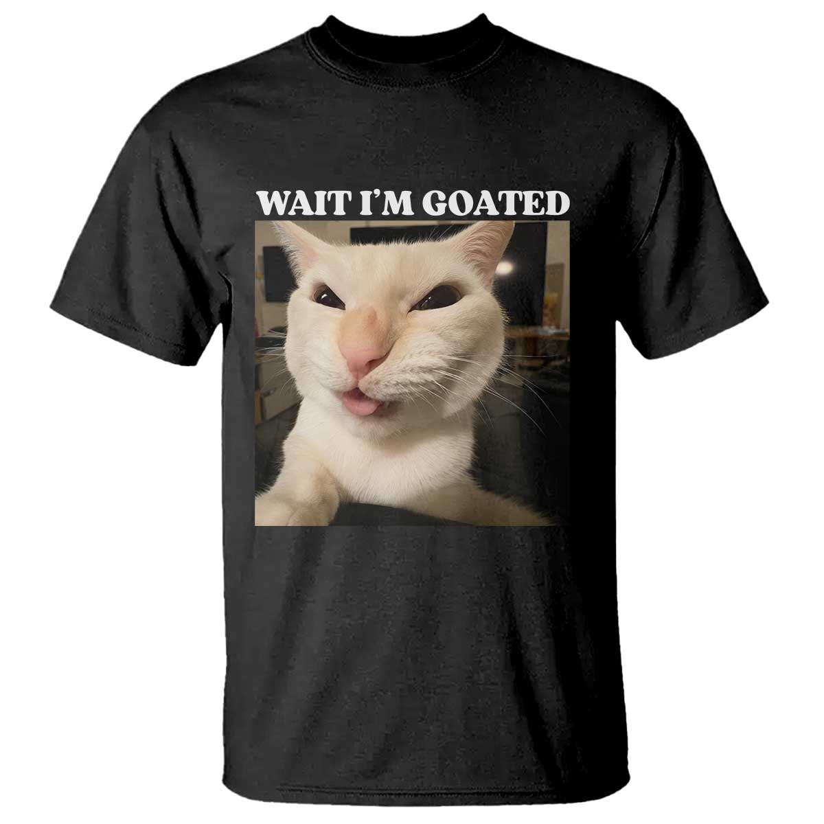Funny Cat Meme Lover T Shirt TS12 Black Print Your Wear