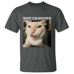 Funny Cat Meme Lover T Shirt TS12 Dark Heather Print Your Wear