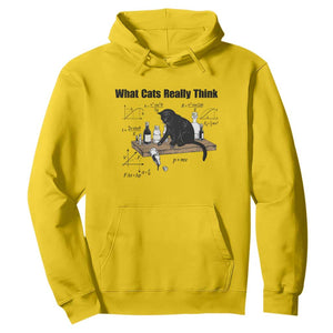 Funny Physics Cat Meme Hoodie What Cats Really Think TS12 Daisy Print Your Wear