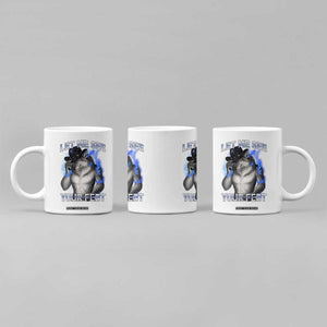 Funny Alpha Wolf Ironic Meme Coffee Mug Let Me See Your Feet TS12 Print Your Wear