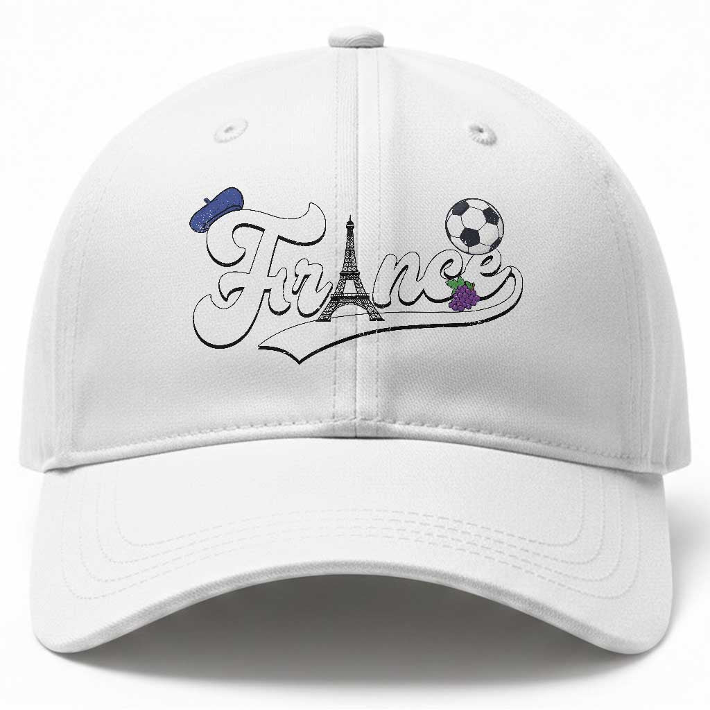 France Soccer Supporter Baseball Cap Game Day French Football Gift TS12 Print Your Wear