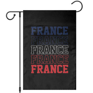 France Pride French Flag Patriotic Supporter Garden Flag TS12 Black Print Your Wear