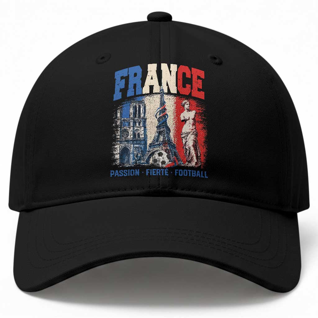 France Soccer Fan Passion Baseball Cap Fierté Football French Supporter Gift TS12 Print Your Wear
