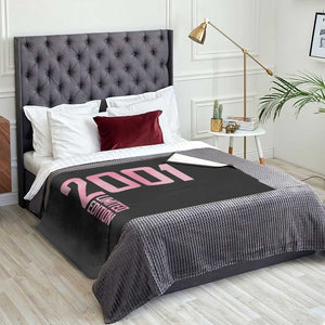 Vintage 25th Birthday Limited Edition 2001 Gift Throw Blanket TS12 Print Your Wear