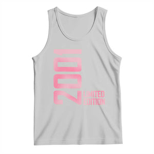 Vintage 25th Birthday Limited Edition 2001 Gift Tank Top TS12 Ash Print Your Wear
