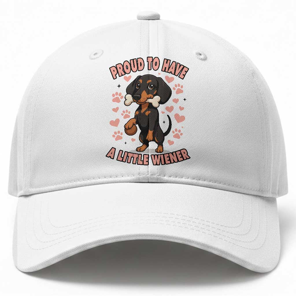 Dachshund Dog Lover Baseball Cap Proud To Have A Little Wiener TS12 Print Your Wear