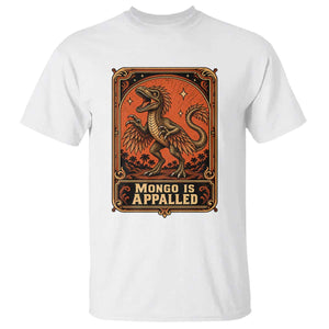 Raptor Dinosaur Lover T Shirt Fantasy Reader Tarot Card Gift