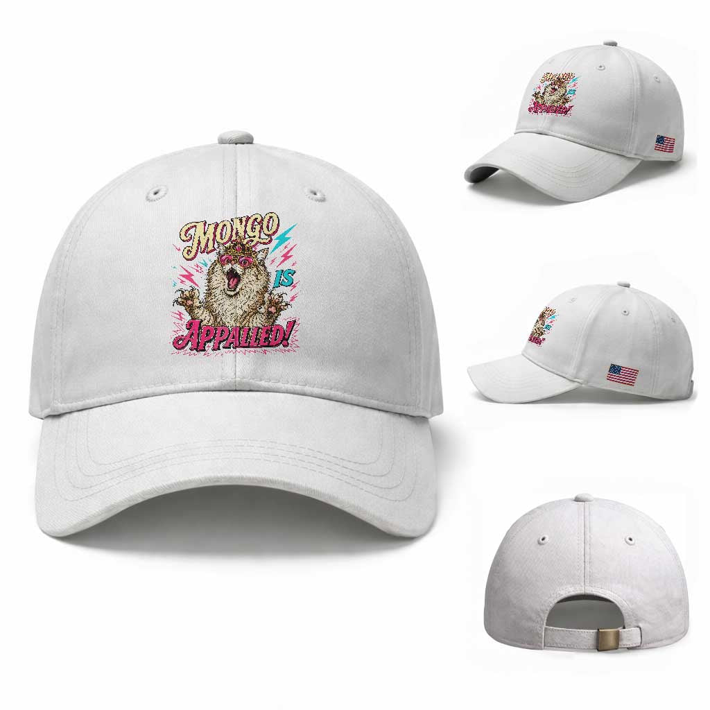 Funny Mongo Is Appalled Angry Princess Cat Baseball Cap Sci Fi Book Lover Geeky Gift