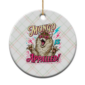 Funny Mongo Is Appalled Angry Princess Cat Ceramic Ornament Sci Fi Book Lover Geeky Gift