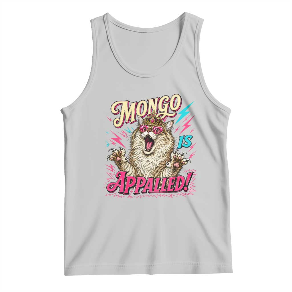 Funny Mongo Is Appalled Angry Princess Cat Tank Top Sci Fi Book Lover Geeky Gift