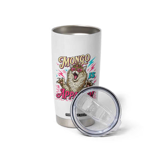 Funny Mongo Is Appalled Angry Princess Cat Tumbler Cup Sci Fi Book Lover Geeky Gift