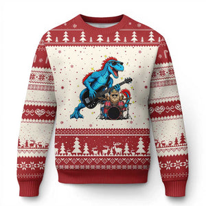 Funny Rock Band Princess Cat Ugly Christmas Sweater Dinosaur Bassist Sci Fi Reader Gift