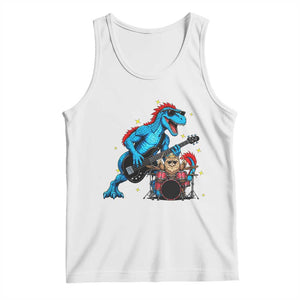 Funny Rock Band Princess Cat Tank Top Dinosaur Bassist Sci Fi Reader Gift