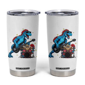 Funny Rock Band Princess Cat Tumbler Cup Dinosaur Bassist Sci Fi Reader Gift