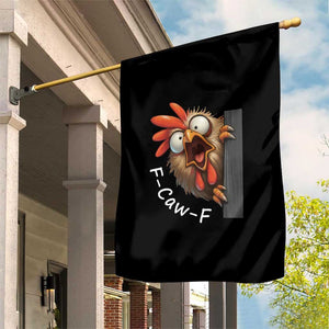 F-Caw-F Chicken Joke Garden Flag Funny Screaming Gift TS12 Print Your Wear