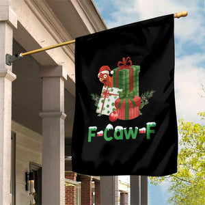 F Caw F Chicken Garden Flag Funny Farm Life Holiday Gift TS12 Print Your Wear