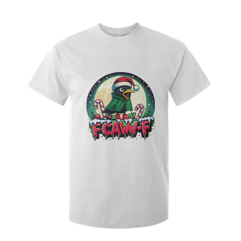 Funny F Caw F Raven Joke T Shirt For Kid Holiday Gift TS12 White Print Your Wear