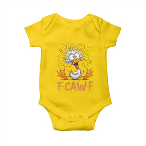 F Quack F Duck Lover Baby Onesie Funny Farm Gift TS12 Daisy Print Your Wear
