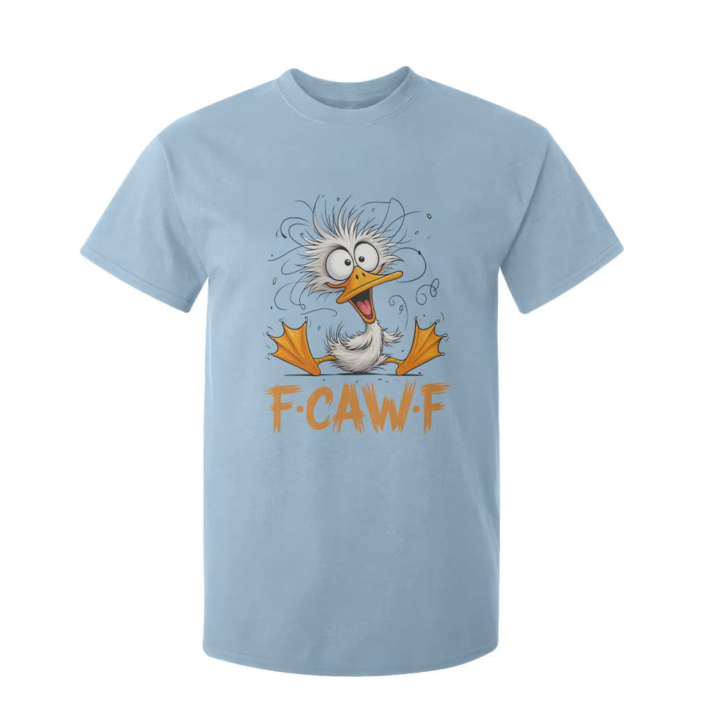 F Quack F Duck Lover T Shirt For Kid Funny Farm Gift TS12 Light Blue Print Your Wear