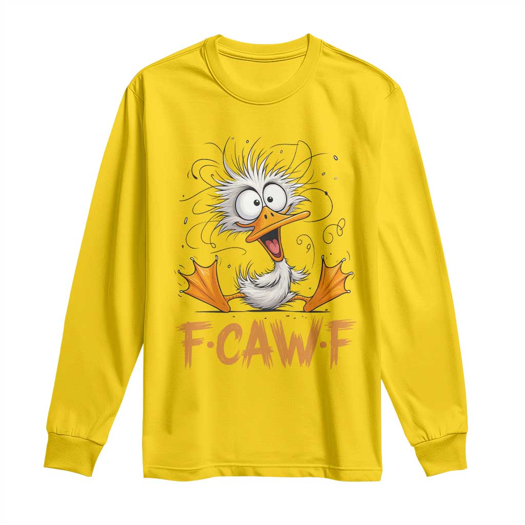 F Quack F Duck Lover Long Sleeve Shirt Funny Farm Gift TS12 Daisy Print Your Wear
