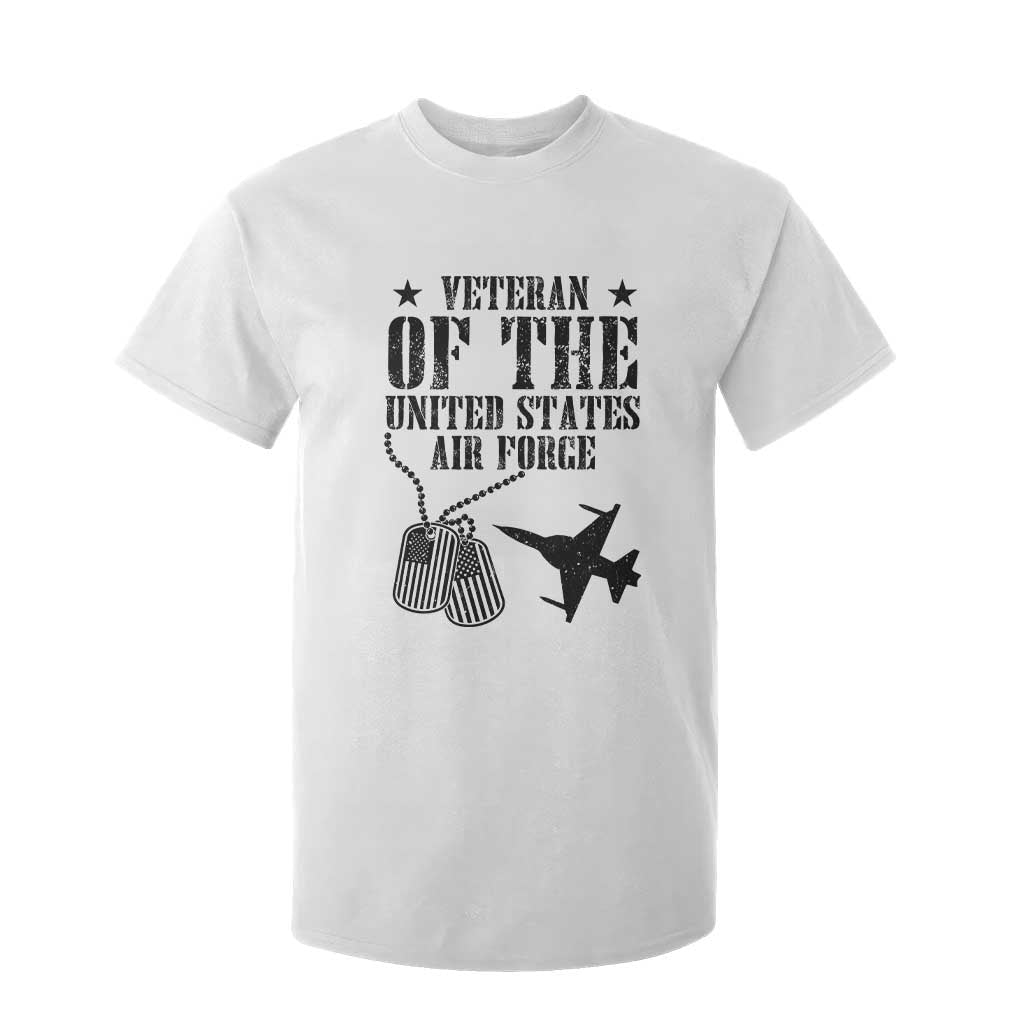 Air Force Veteran T Shirt For Kid Fighter Jet Military Aviation