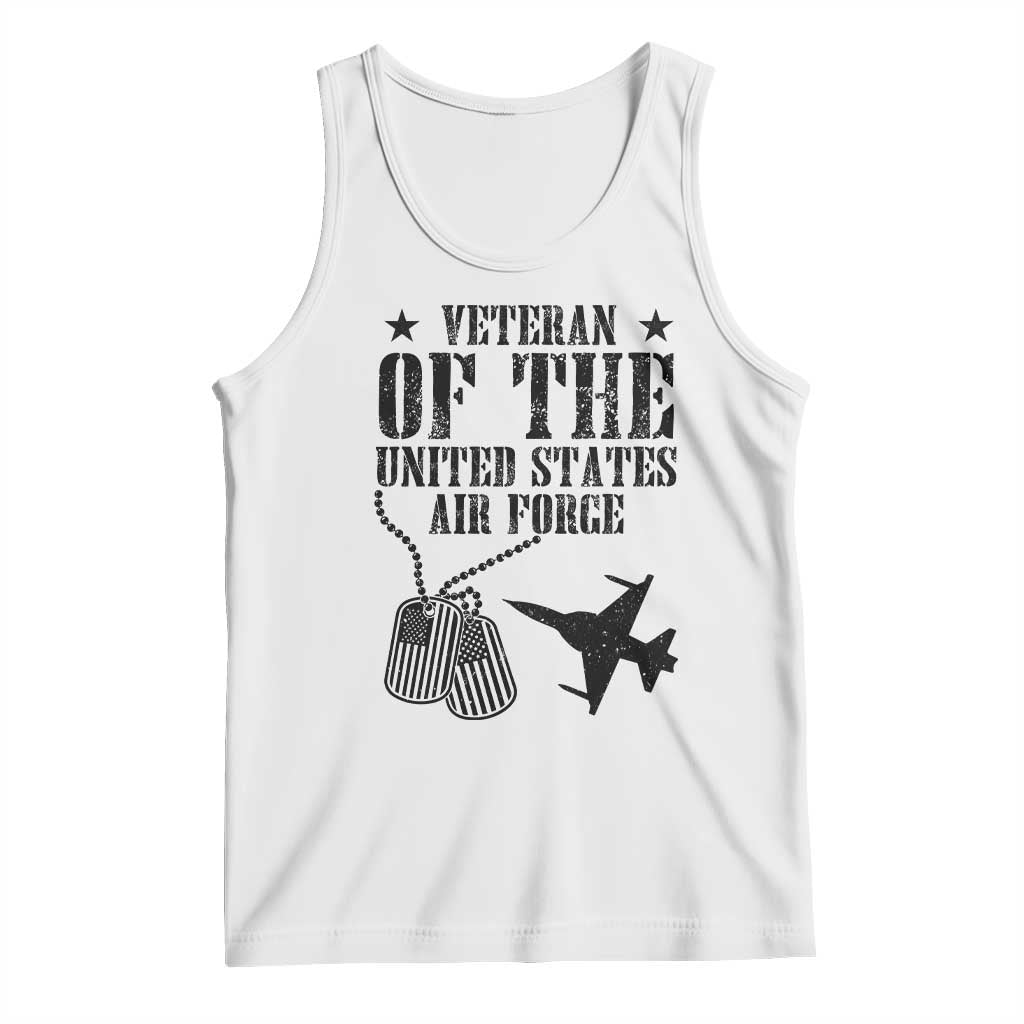 Air Force Veteran Tank Top Fighter Jet Military Aviation