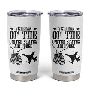 Air Force Veteran Tumbler Cup Fighter Jet Military Aviation