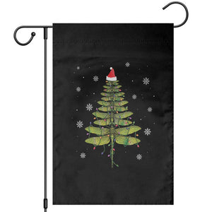 Dragonfly Christmas Tree Garden Flag Holiday Insect Lover Xmas Gift