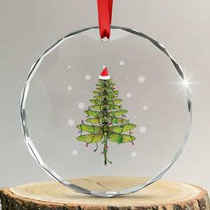 Dragonfly Christmas Tree Crystal Glass Ornament Holiday Insect Lover Xmas Gift