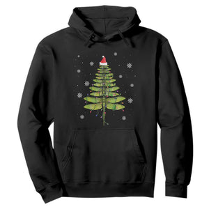 Dragonfly Christmas Tree Hoodie Holiday Insect Lover Xmas Gift
