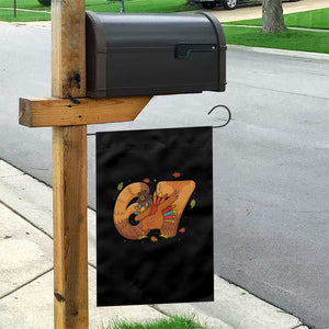 Thanksgiving Turkey Dabbing Garden Flag Six Seven Meme Trending Gift TS12 Print Your Wear