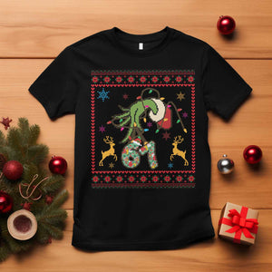Green Hand 67 Meme Ugly Sweater T Shirt Funny Holiday Gift TS12 Black Print Your Wear