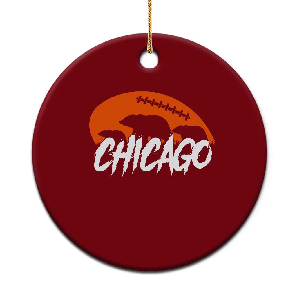 CFB Lover Ceramic Ornament Gift For Football Fan TS12 1pc Red Print Your Wear