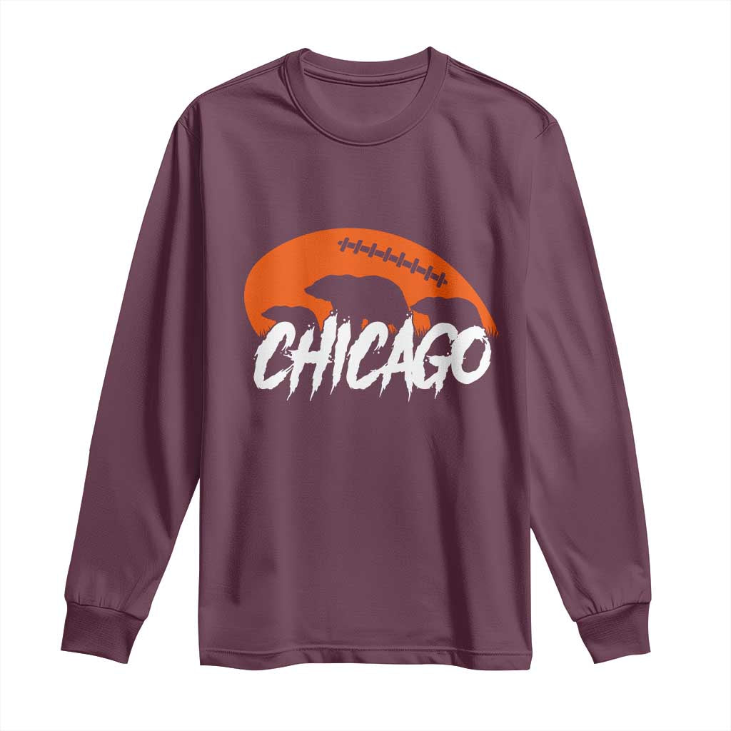 CFB Lover Long Sleeve Shirt Gift For Football Fan TS12 Maroon Print Your Wear