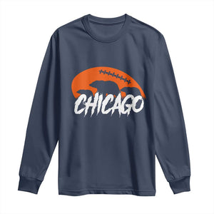 CFB Lover Long Sleeve Shirt Gift For Football Fan TS12 Navy Print Your Wear