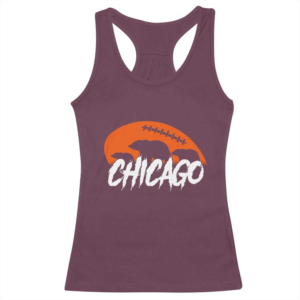 CFB Lover Racerback Tank Top Gift For Football Fan TS12 Maroon Print Your Wear