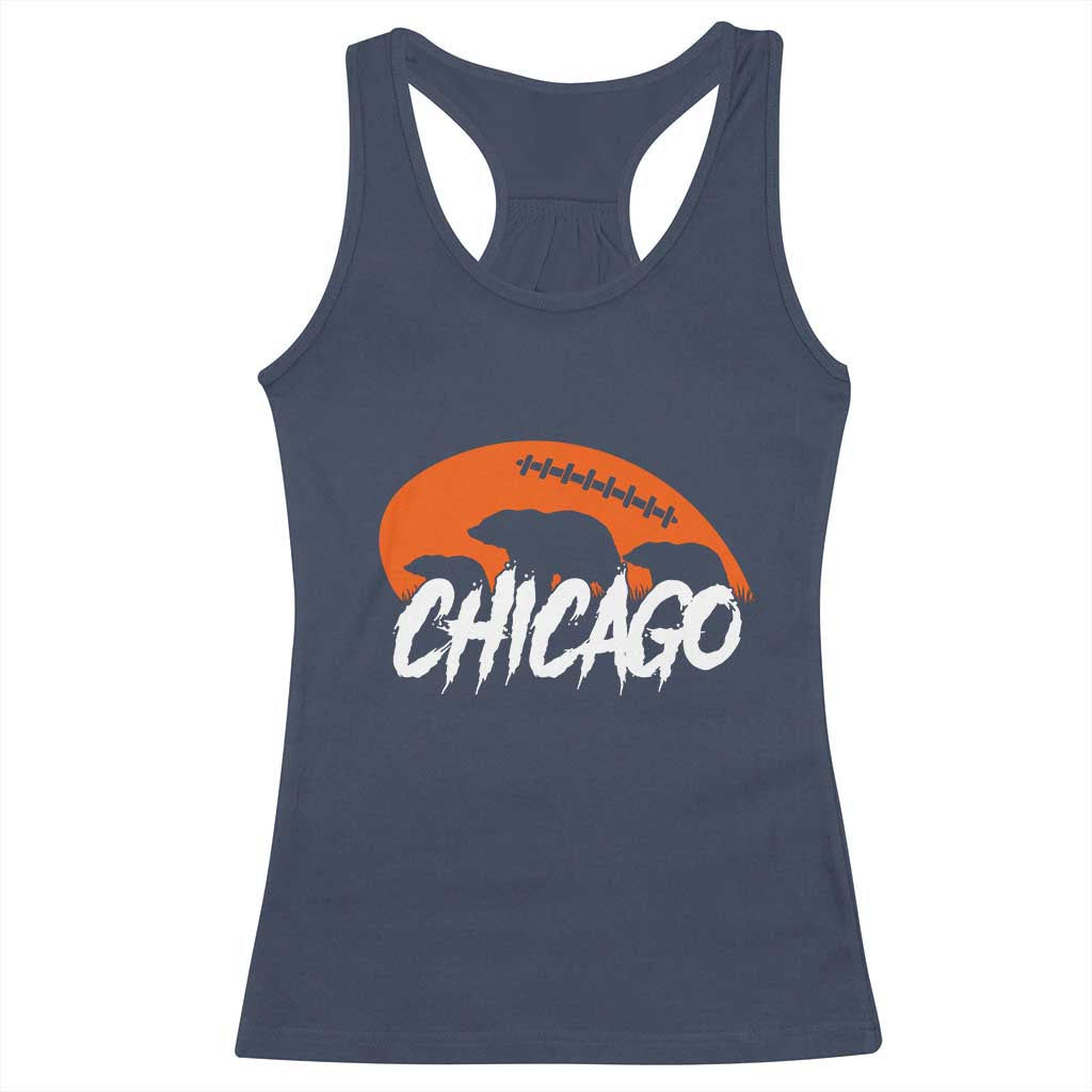 CFB Lover Racerback Tank Top Gift For Football Fan TS12 Navy Print Your Wear