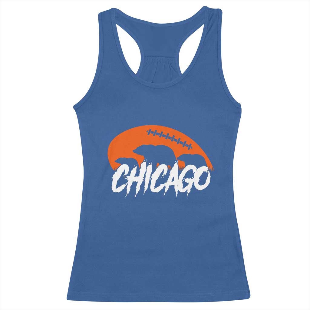 CFB Lover Racerback Tank Top Gift For Football Fan TS12 Royal Blue Print Your Wear
