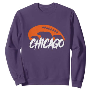 CFB Lover Sweatshirt Gift For Football Fan TS12 Purple Print Your Wear