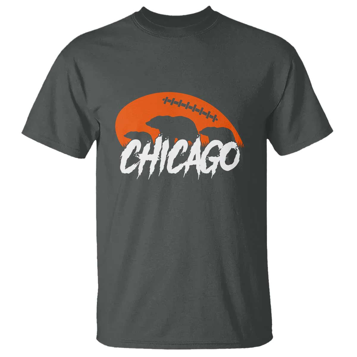 CFB Lover T Shirt - Gift For College Football Fan Graphic Tee TS12 Dark Heather Print Your Wear