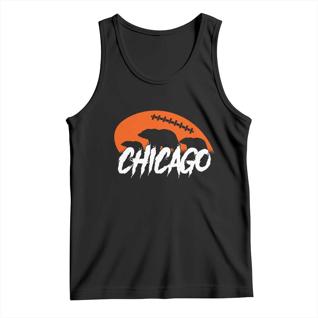 CFB Lover Tank Top Gift For Football Fan TS12 Black Print Your Wear