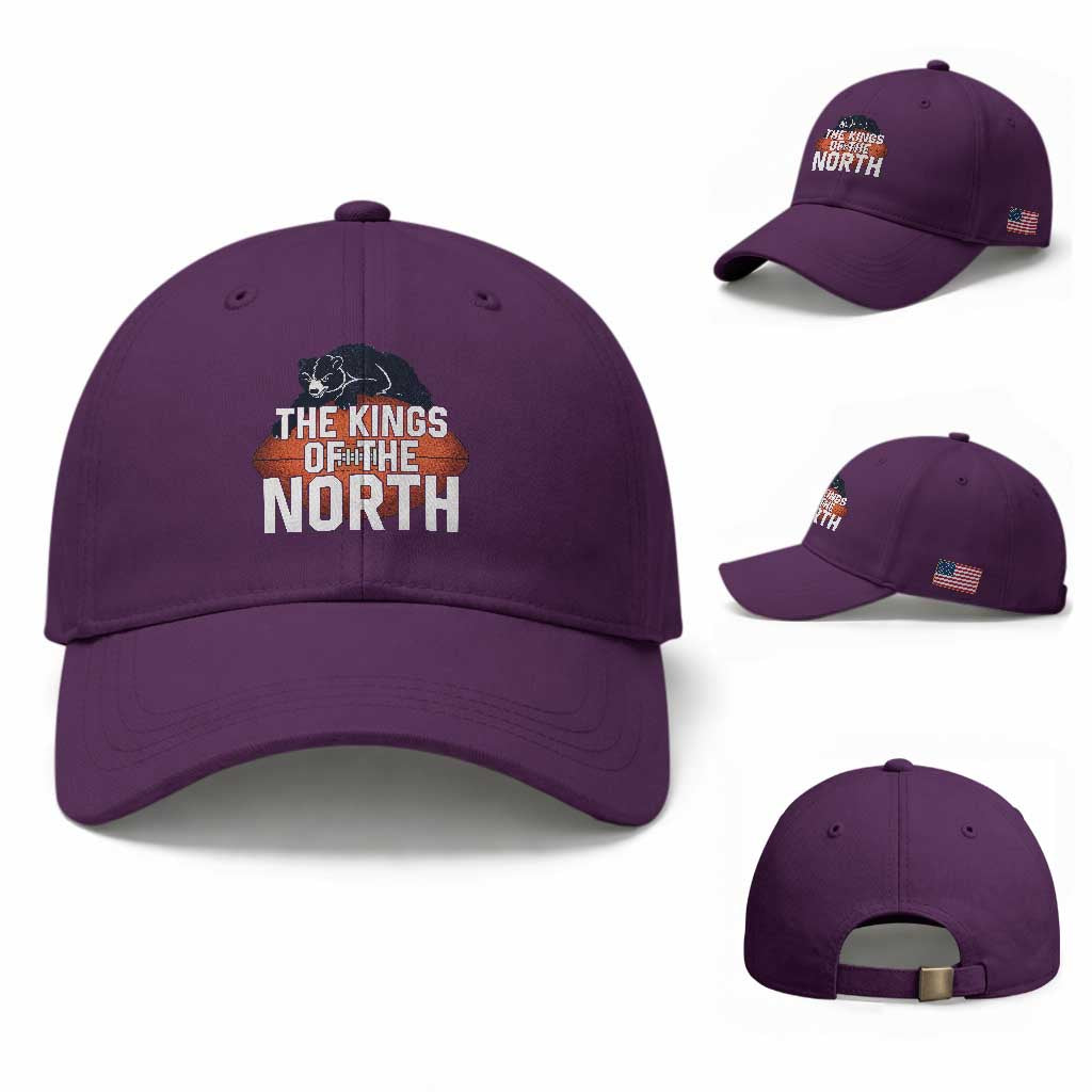 The Kings Of The North Baseball Cap CFB Lover TS12 Baseball Cap Universal Fit Purple Print Your Wear