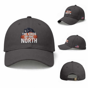 The Kings Of The North Baseball Cap CFB Lover TS12 Baseball Cap Universal Fit Dark Gray Print Your Wear