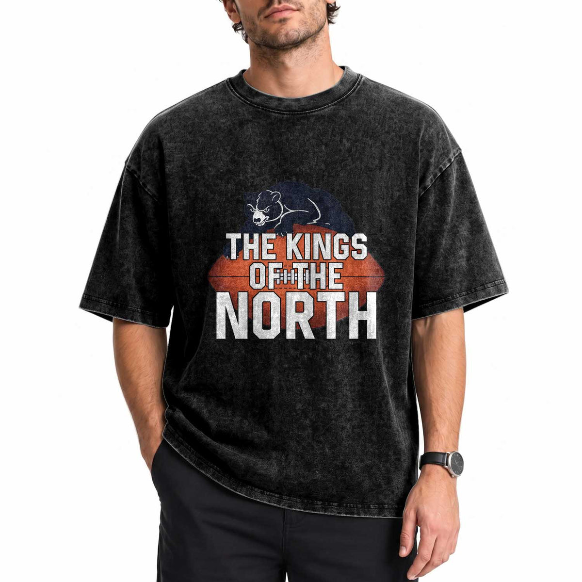 The Kings Of The North Washed Cotton T-Shirt CFB Lover
